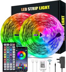 20 m LED-valot Bluetooth Rgb-valot Led-nauhavalot hinta ja tiedot | LED-valonauhat | hobbyhall.fi