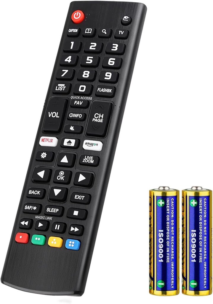 Yleiskaukosäädin LG Smart TV:lle, LCD, LED, 3D, HDTV, AKB75095308, AKB75095307, AKB73715601, yhteensopiva kaikkien LG:n kaukosäätimien kanssa hinta ja tiedot | Hiusvärit | hobbyhall.fi