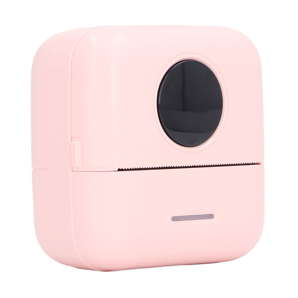 Pocket Thermal Printer Bluetooth High Definition kannettava minitulostin QR Code Label Pink hinta ja tiedot | Tulostustarvikkeet | hobbyhall.fi