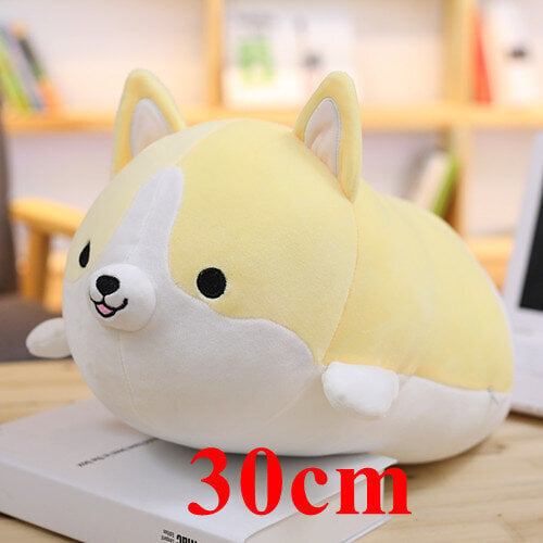 1pc Lovely Fat Shiba Inu & Corgi -koiran muhkeat lelut täytetyt pehmeät kawaii -eläinsarjakuvat Lahja lapsille lapsenlapset