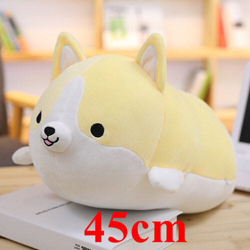 1pc Lovely Fat Shiba Inu & Corgi -koiran muhkeat lelut täytetyt pehmeät kawaii -eläinsarjakuvat Lahja lapsille lapsenlapset