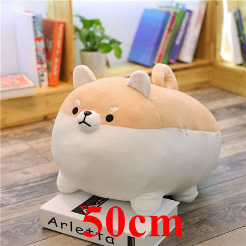 1pc Lovely Fat Shiba Inu & Corgi -koiran muhkeat lelut täytetyt pehmeät kawaii -eläinsarjakuvat Lahja lapsille lapsenlapset