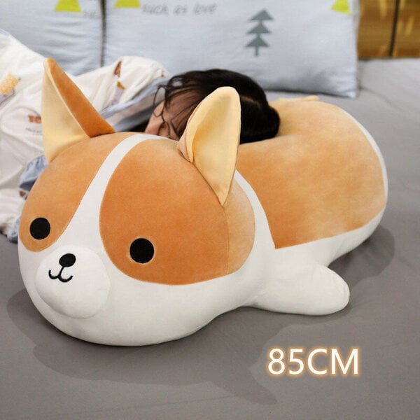 1pc Lovely Fat Shiba Inu & Corgi -koiran muhkeat lelut täytetyt pehmeät kawaii -eläinsarjakuvat Lahja lapsille lapsenlapset