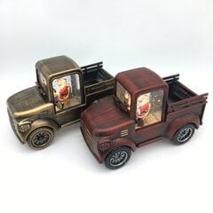 Retro auto 1kpl Yövalo Joulu Lumipallo Lyhty LED Joulu Lyhty Valaisin Lumipallo Lyhty Retro Joulupöytä Koristeet punainen hinta ja tiedot | Koristeet ja tarrat | hobbyhall.fi