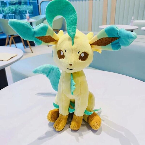 18-28 cm pehmolelu Grookey Sprigatito Oshawott Leafeon Espeon Morpeko Gonbe Mimikyu Anime Figuuri Peluche Lelut Täytetyt eläimet