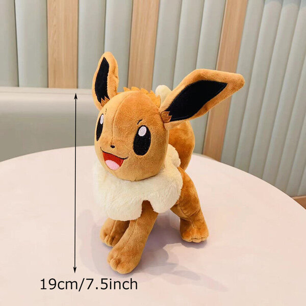 Täytetyt eläimet Pehmolelu Espeon Quaxly Eevee Emolga Squirtle Darumaka Bulbasaur Charmander Anime Figuuri Peluche Lelut Täytetyt eläimet