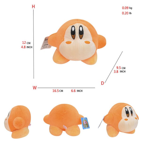 Tähti Kirby Anime Pehmolelut Sword Kirby Magolor Meta Knight Waddle Dee King Dedede Täytetyt Peluche Dolls Kawaii LahjatTäytetyt eläimet