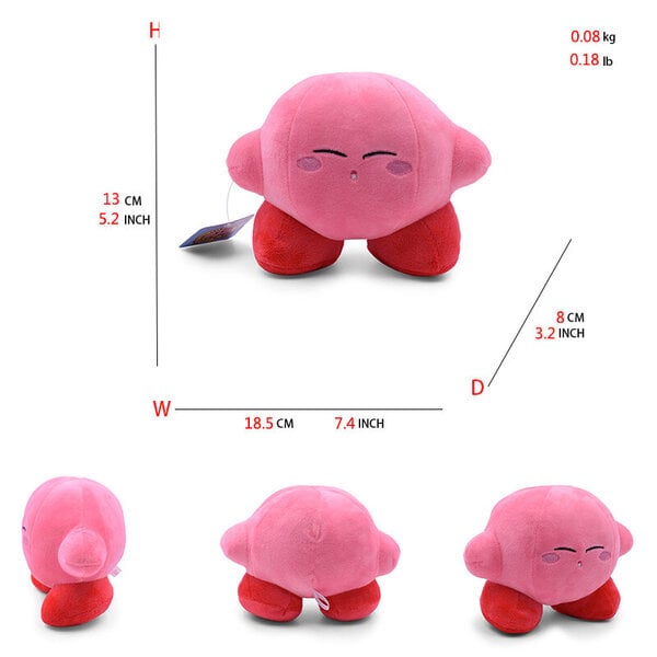 Tähti Kirby Anime Pehmolelut Sword Kirby Magolor Meta Knight Waddle Dee King Dedede Täytetyt Peluche Dolls Kawaii LahjatTäytetyt eläimet