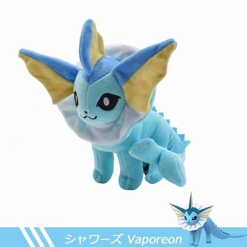 Uusi Pehmolelu Sarjakuva Anime Figuuri Eevee Jolteon Sylveon Evolution Vaporeon Pehmotäytetty nukke Malli Lasten SyntymäpäivälahjatTäytetyt eläimet hinta ja tiedot | Pehmolelut | hobbyhall.fi