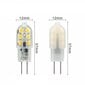 Lamput 10 kpl, G4 LED-lamppu 2W, DC 12V lamppu, 6000K valkoinen hinta ja tiedot | Lamput | hobbyhall.fi