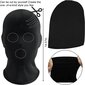 Sharharge 2kpl Black Full Mask Halloween Spandex Hood Mask Päänsuojaus Kasvoton naamio Unisex Cosplay -asulle hinta ja tiedot | Kasvonaamiot ja silmänalusaamiot | hobbyhall.fi