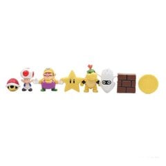 48kpl/setti Super Mario Family Luigi Yoshi Bowser Wario Peach Toad Daisy Figuurimalli Lelut hinta ja tiedot | Pienoismallit | hobbyhall.fi