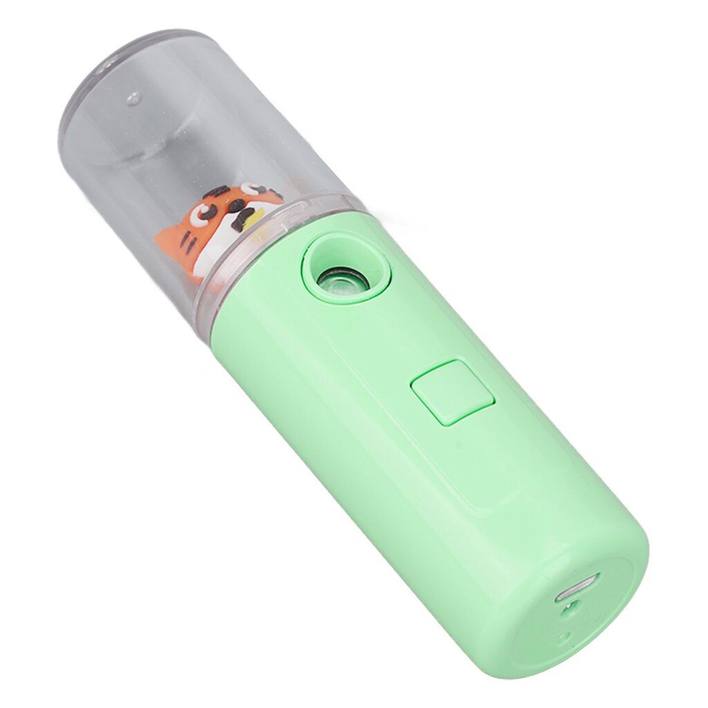 Face Mister 30 ml Nano Mist Syväkosteuttava Viilentävä Kosteuttava Söpö Tiger Kannettava Koko Nano Mist Hajotin Vihreä hinta ja tiedot | Manikyyri- ja pedikyyritarvikkeet | hobbyhall.fi