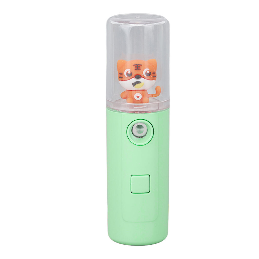 Face Mister 30 ml Nano Mist Syväkosteuttava Viilentävä Kosteuttava Söpö Tiger Kannettava Koko Nano Mist Hajotin Vihreä hinta ja tiedot | Manikyyri- ja pedikyyritarvikkeet | hobbyhall.fi