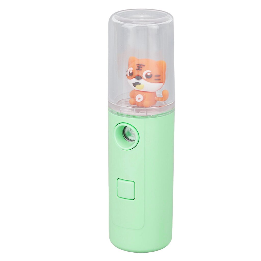 Face Mister 30 ml Nano Mist Syväkosteuttava Viilentävä Kosteuttava Söpö Tiger Kannettava Koko Nano Mist Hajotin Vihreä hinta ja tiedot | Manikyyri- ja pedikyyritarvikkeet | hobbyhall.fi