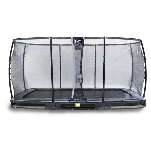 Trampoliini Exit Elegant Ground Premium 244x427 cm + turvakehä Deluxe hinta ja tiedot | Trampoliinit | hobbyhall.fi