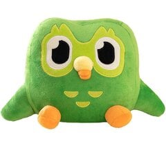 Vihreä Duolingo Owl Pehmo Lelu Duo Pehmo Duo Pöllö Sarjakuva Anime Pöllö nukke hinta ja tiedot | Pehmolelut | hobbyhall.fi