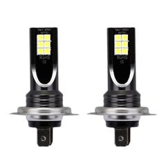 H7 LED auton ajovalo DC12-24 6500K hinta ja tiedot | Ajovalot | hobbyhall.fi