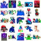 50kpl roblox rainbow friends Graffiti Stickers Laptop Skateboard hinta ja tiedot | Koristeet ja tarrat | hobbyhall.fi