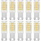 5W G9 LED-lamppu, 40W vastaava, lämmin valkoinen 3000k, 220-240V hinta ja tiedot | Tuuletinvalaisimet | hobbyhall.fi