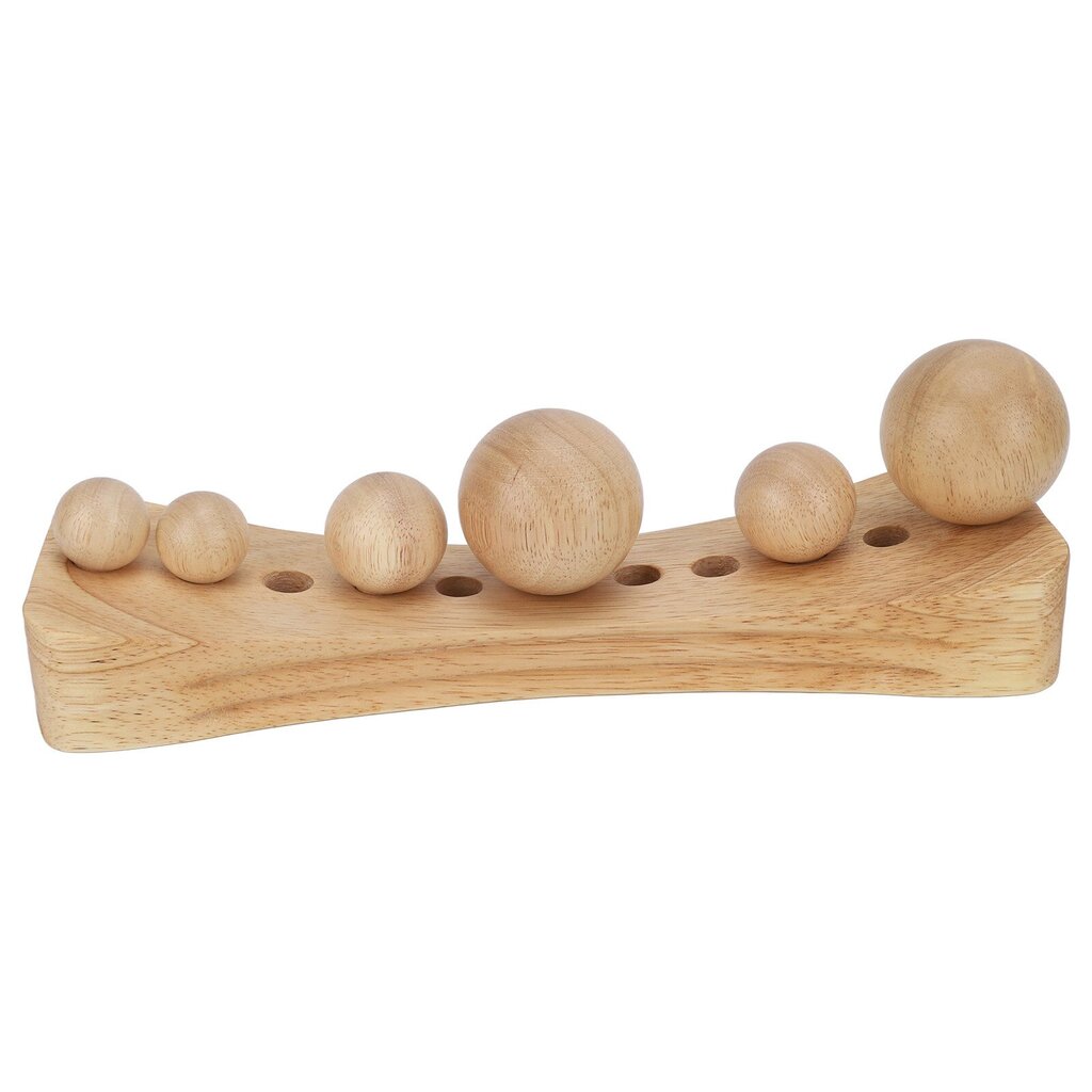 Psoas Muscle Release Tool 6 Hierontapään vapautustyökalu Trigger Point Wood Therapy Massager hinta ja tiedot | Manikyyri- ja pedikyyritarvikkeet | hobbyhall.fi