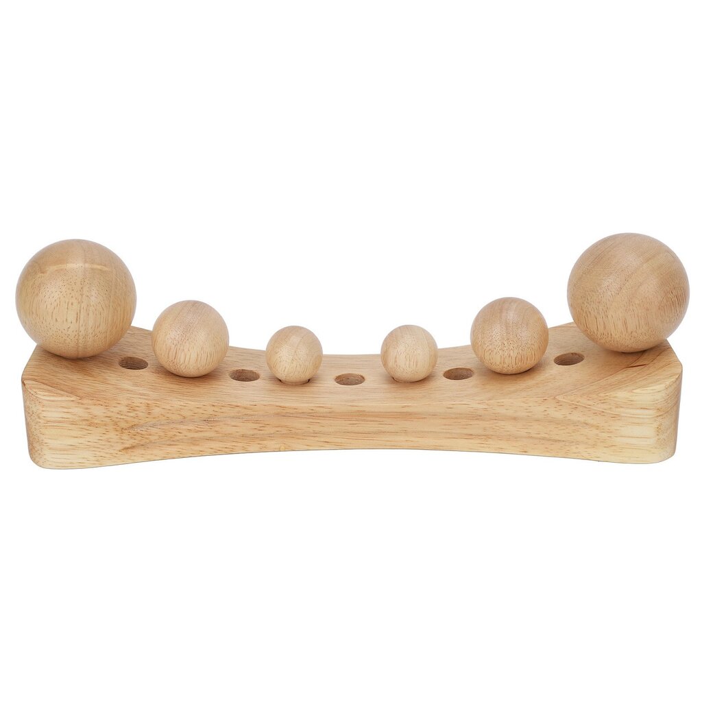 Psoas Muscle Release Tool 6 Hierontapään vapautustyökalu Trigger Point Wood Therapy Massager hinta ja tiedot | Manikyyri- ja pedikyyritarvikkeet | hobbyhall.fi