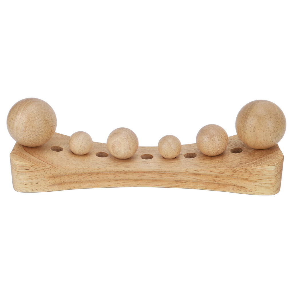 Psoas Muscle Release Tool 6 Hierontapään vapautustyökalu Trigger Point Wood Therapy Massager hinta ja tiedot | Manikyyri- ja pedikyyritarvikkeet | hobbyhall.fi