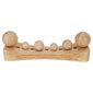 Psoas Muscle Release Tool 6 Hierontapään vapautustyökalu Trigger Point Wood Therapy Massager hinta ja tiedot | Manikyyri- ja pedikyyritarvikkeet | hobbyhall.fi