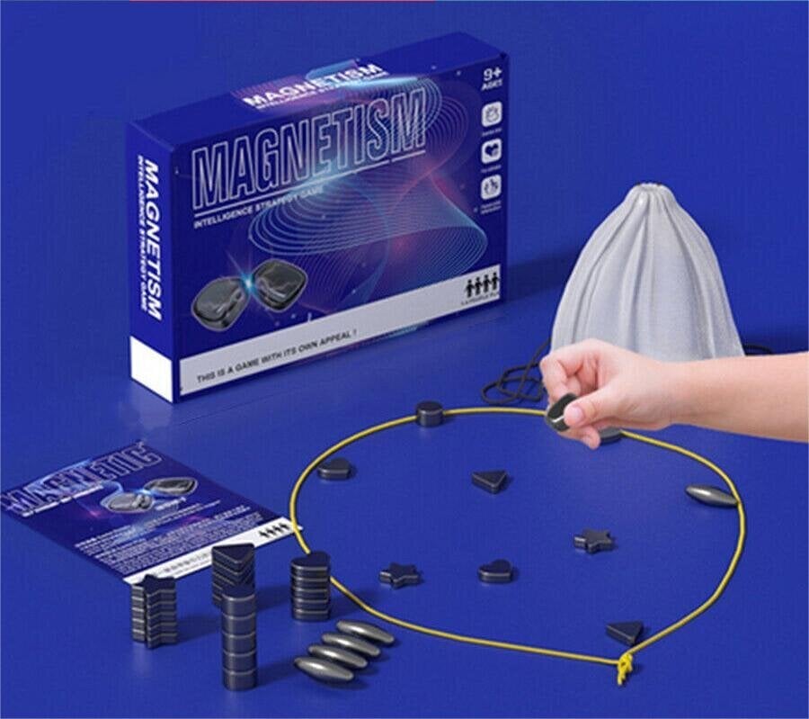 Magneettinen shakkipeli Magneettinen lautapeli Hauska magneettinen lautapeli Pulmapeli Strategiapeli Joululahja lapsille hinta ja tiedot | Lautapelit ja älypelit | hobbyhall.fi