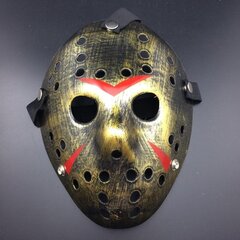 Jason Mask, Horror Hockey Mask Halloween Jason Mask Cosplay -juhliin hinta ja tiedot | Naamiaisasut | hobbyhall.fi