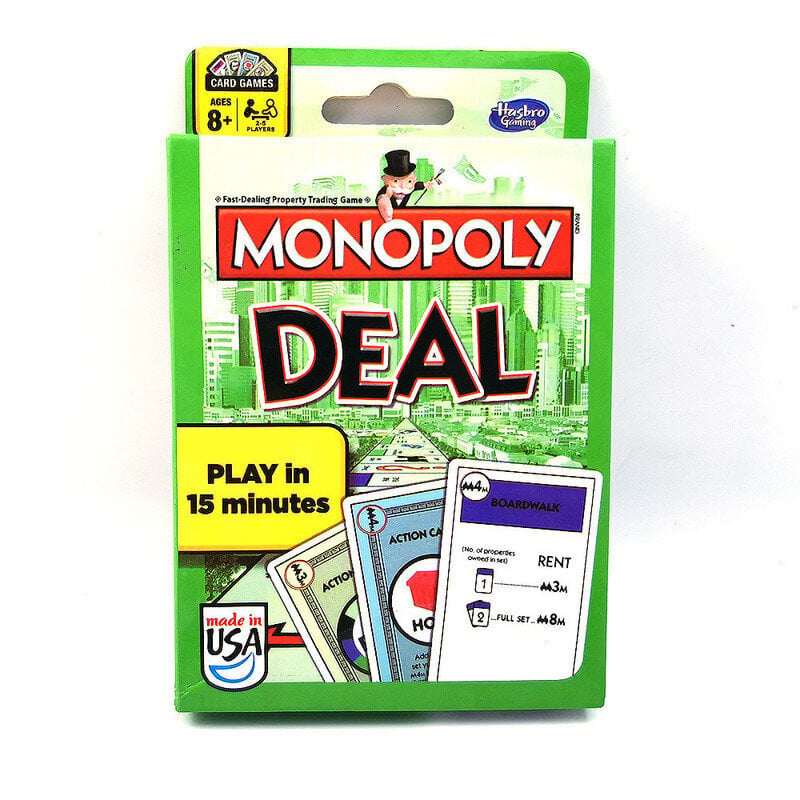 Monopoly Deal -korttipeli hinta ja tiedot | Lautapelit ja älypelit | hobbyhall.fi