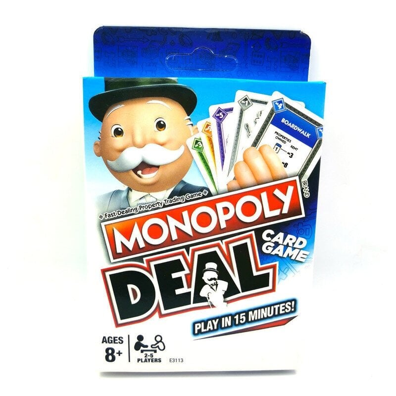 Monopoly Deal -korttipeli hinta ja tiedot | Lautapelit ja älypelit | hobbyhall.fi