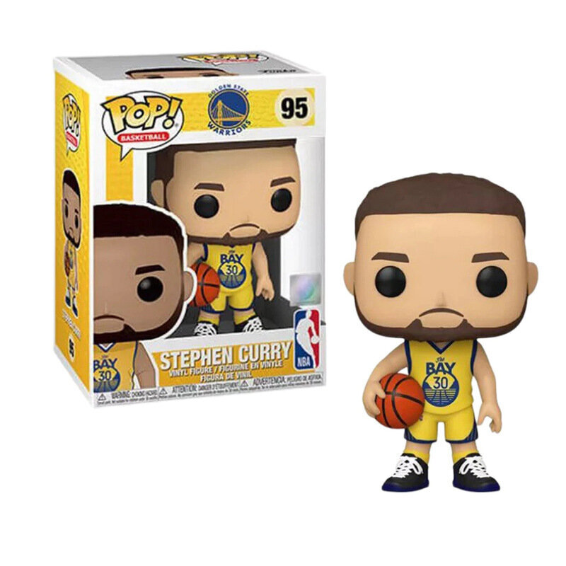 Funko POP NBA Koripallofiguuri Curry Käsifiguuri Keltainen hinta ja tiedot | Lautapelit ja älypelit | hobbyhall.fi