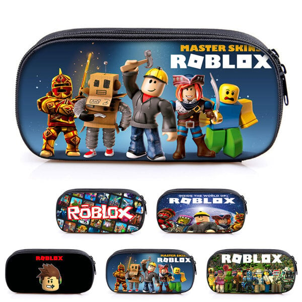 Lapset Pojat Tytöt Roblox Case Penaali Oppilaslaukku C hinta ja tiedot | Koristeet ja tarrat | hobbyhall.fi