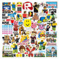 50st Roblox Stickers Vattent?t Laptop Bagage Skate multif?rg hinta ja tiedot | Manikyyri- ja pedikyyritarvikkeet | hobbyhall.fi