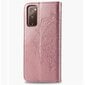 Samsung Galaxy S20 FE - Mandala Nahkakotelo - Rose Gold Rose Gold Rose Gold hinta ja tiedot | Miesten lompakot | hobbyhall.fi