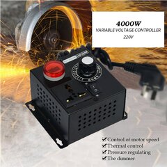 Jännitteensäädin AC 220v 4000w Variable Voltage Controller Eu hinta ja tiedot | Pehmolelut | hobbyhall.fi