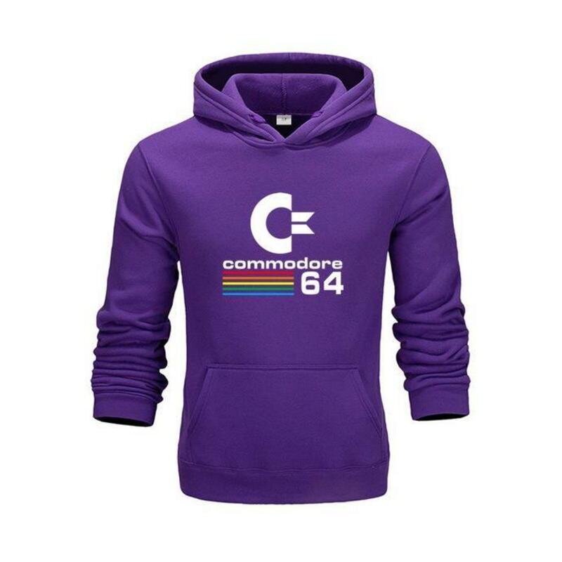 (violetti 64-XL） Miesten urheiluvaatteet Commodore 64 hupparit hinta ja tiedot | Miesten puserot ja hupparit | hobbyhall.fi