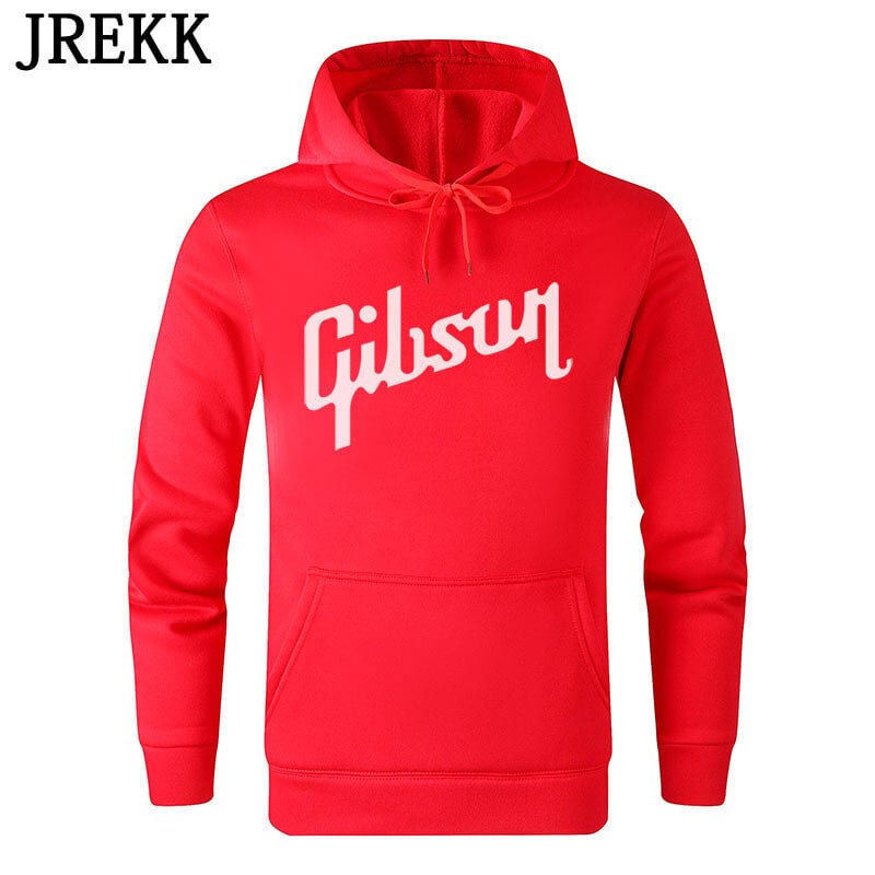 (12-L）Gibson Hoodies Miesten takki Talvi Casual Fleece Gibson print Les Paul Sweatshirts Huppari Huppari C36 hinta ja tiedot | Miesten puserot ja hupparit | hobbyhall.fi