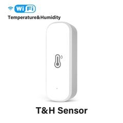 WiFi Tuya Smart lämpötila- ja kosteusanturi, WiFi huonelämpömittari ja kosteusmittari hinta ja tiedot | Mittarit ja mittalaitteet | hobbyhall.fi