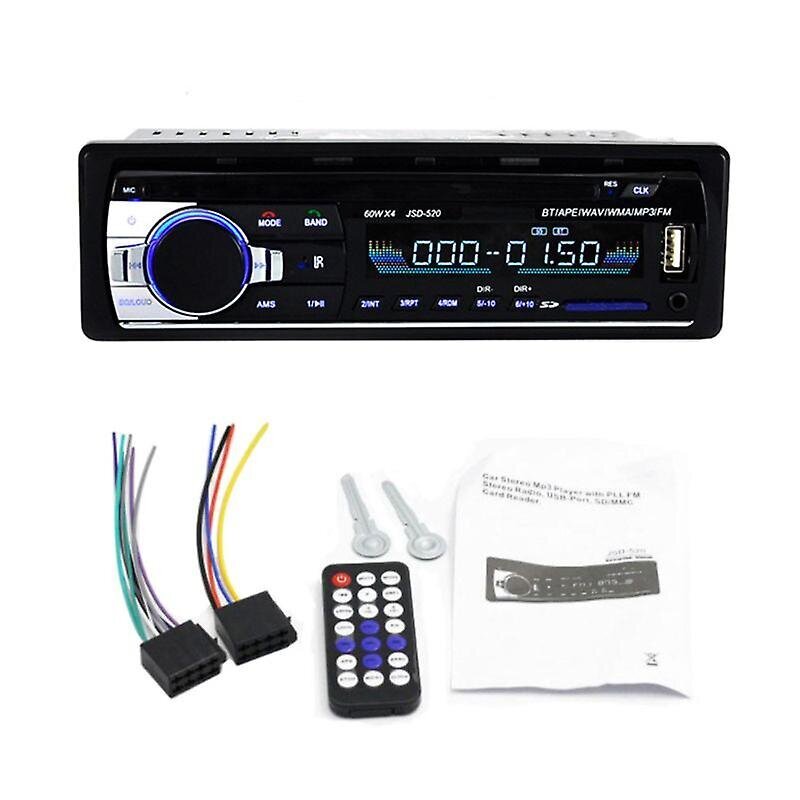 Bluetooth-yhteensopiva Jsd-520 Autoradio 12v autoradio autostereo hinta ja tiedot | Pehmolelut | hobbyhall.fi