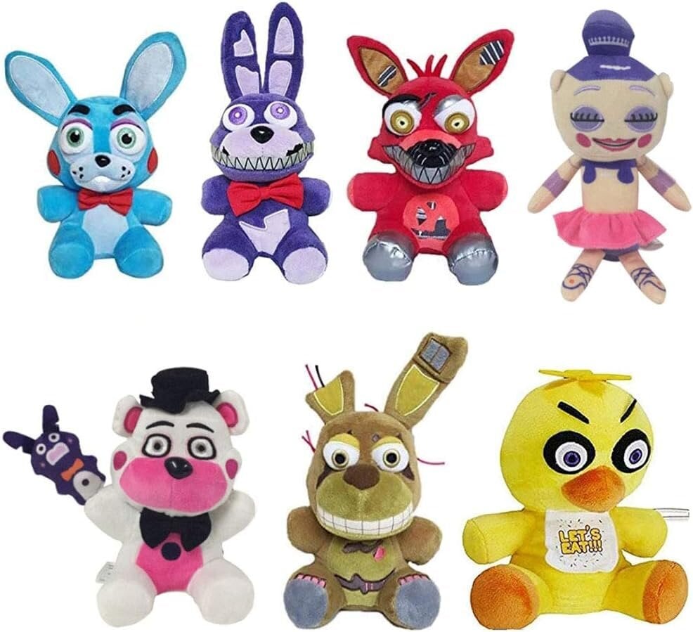 Painajainen Bonnie Pehmo, 5 yötä Freddy's-pehmoilla hinta ja tiedot | Pehmolelut | hobbyhall.fi