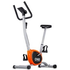 One Fitness RW3011, oranssi / valkoinen Kuntopyörä hinta ja tiedot | Kuntopyörät | hobbyhall.fi