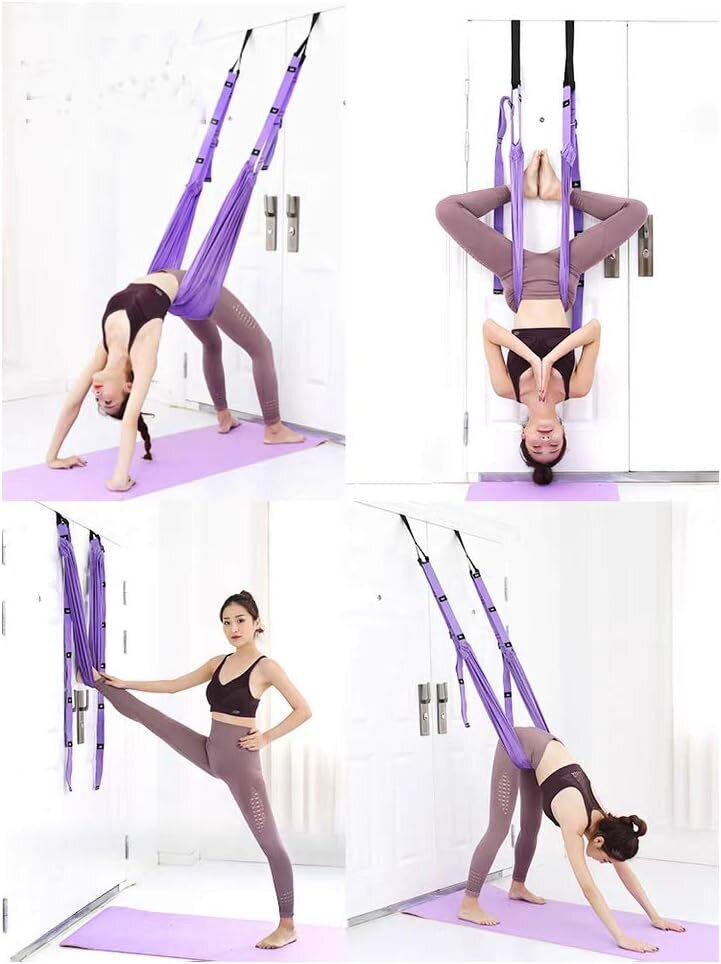 Aerial Yoga Rope Stretch Jalkahalkaisut harjoittavat elastista venytystä hinta ja tiedot | Pehmolelut | hobbyhall.fi