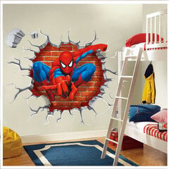 3D Spiderman Wall Decal Lastenhuoneen sisustus hinta ja tiedot | Pehmolelut | hobbyhall.fi