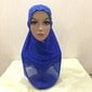 Sifonki Muslim Hijab Hijab Double Mesh helmillä hijab-vihreä hinta ja tiedot | Hiustarvikkeet | hobbyhall.fi