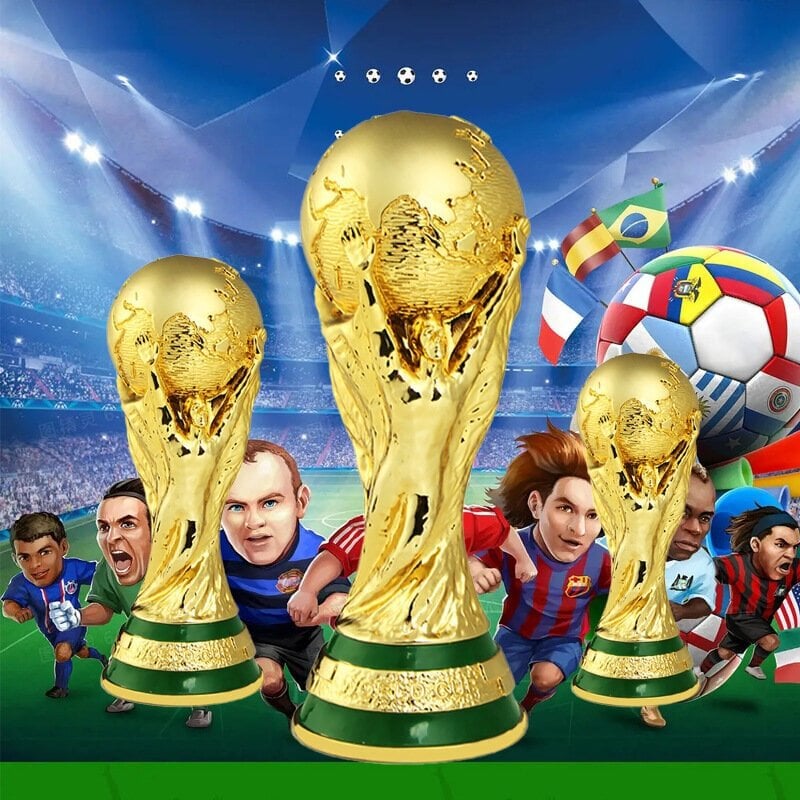 World Cup Soccer Trophy Resin Replica Trophy malli jalkapallofani(1 kpl - 21 cm) hinta ja tiedot | Muut hauskat lahjaideat | hobbyhall.fi