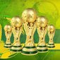 World Cup Soccer Trophy Resin Replica Trophy malli jalkapallofani(1 kpl - 21 cm) hinta ja tiedot | Muut hauskat lahjaideat | hobbyhall.fi