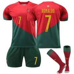 World Cup 22 Portugal Home Jalkapallopaita nro 7 Cristiano Ronaldo(m) hinta ja tiedot | Jalkapallovaatteet ja -varusteet | hobbyhall.fi