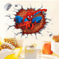 3D Spiderman Wall Decal Lastenhuoneen sisustus hinta ja tiedot | Koristeet ja tarrat | hobbyhall.fi